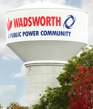Wadsworth water tower