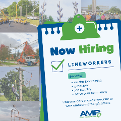 Now Hiring Lineworkers 1