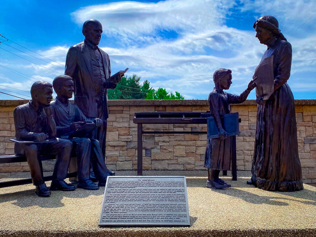 Berea Schools monument