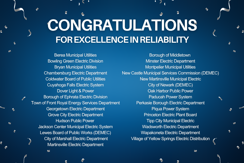 AMP Members Receive National Certificate for Excellence in Reliability